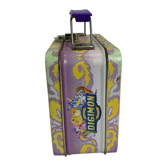 Vintage 2000 Digimon Mimi Collectible Mini Tin Metal Lunchbox - Picture 4 of 11